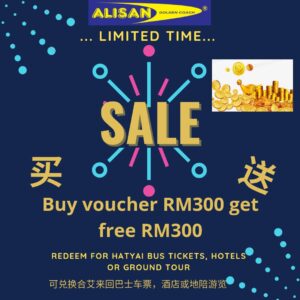 [e-Voucher] [ALISAN FLASH DEAL] Buy RM300 get RM600
